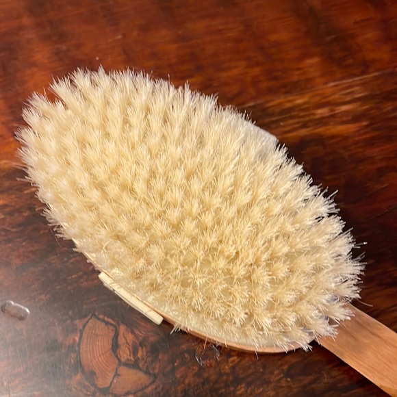🍄3/30 LeClaire & Bayot Long Handled Wood Body Brush - Picture 4 of 16